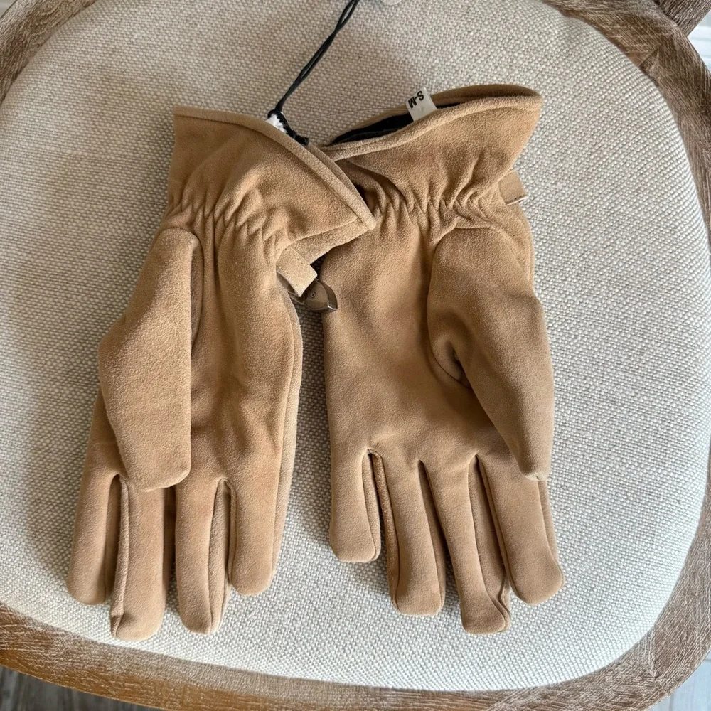 Found Suede western gloves
